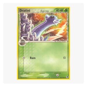 Dratini Trading Card - Green
